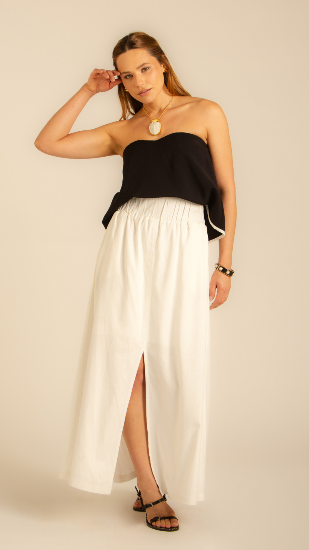 Saia Fenda Sublime Off-White
