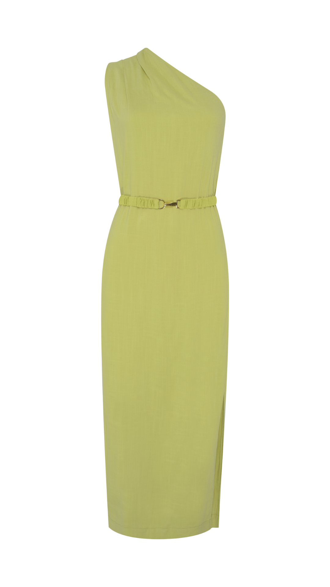 Vestido Pregas Virtude Lima