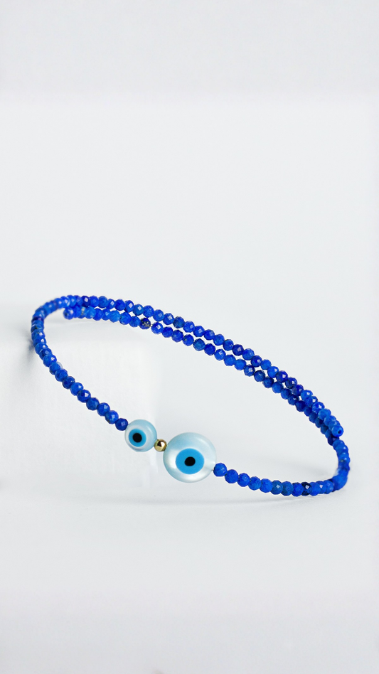 Pulseira Olhar Lapislazuli