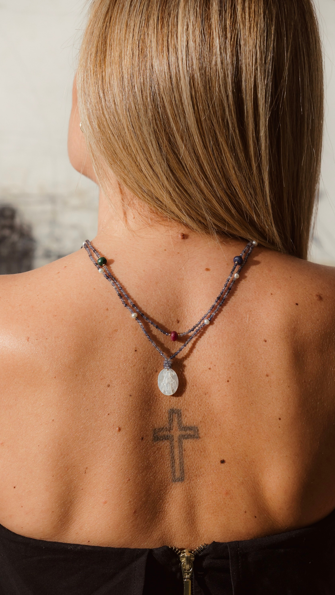 Colar Sentir Iolita Pérola