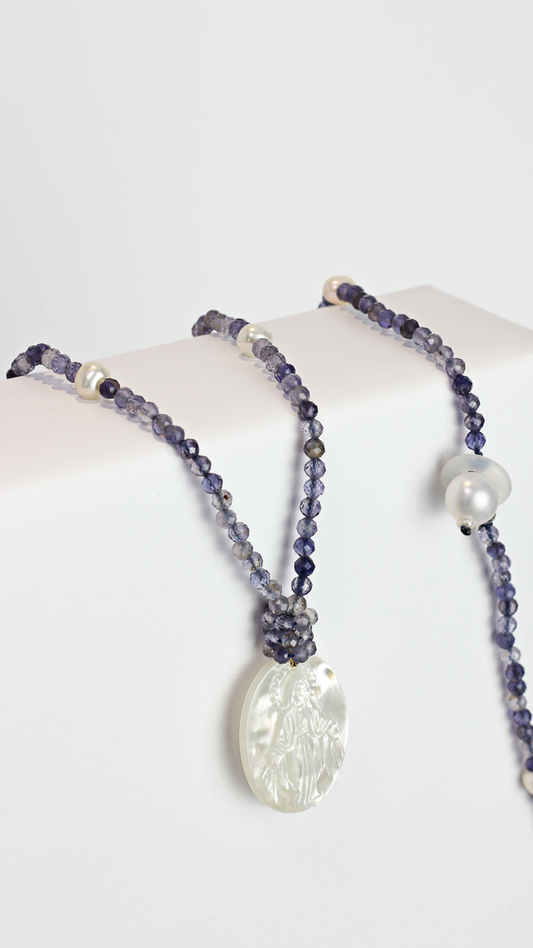 Colar Sentir Iolita Pérola