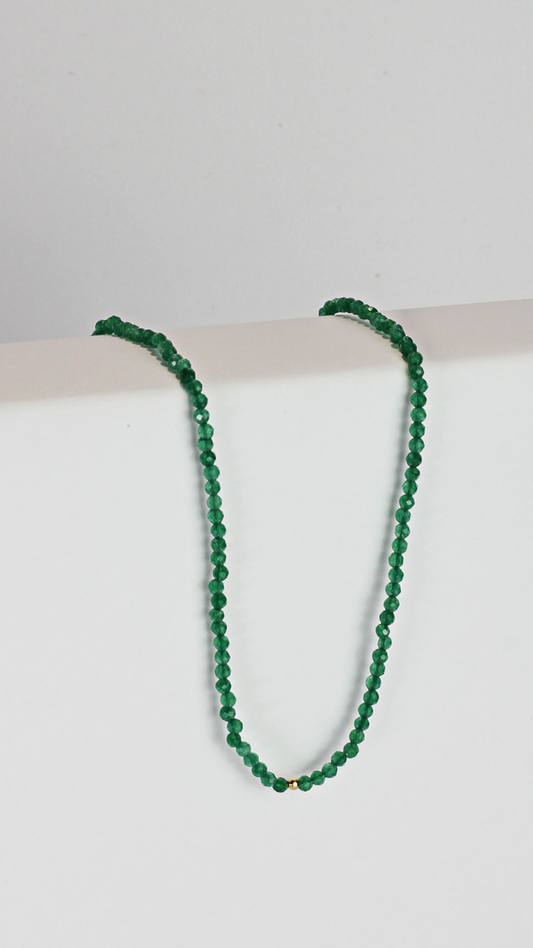 Colar Viver Jade Verde