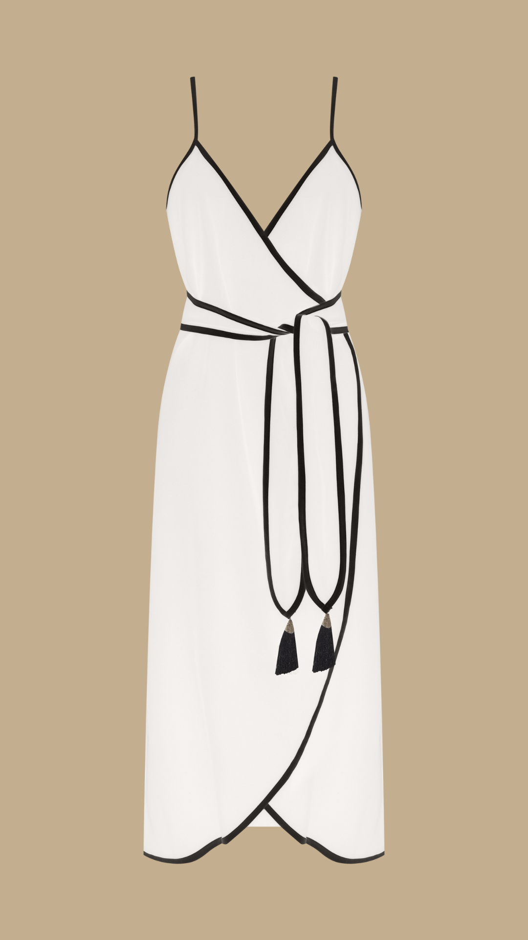 Vestido Transpassado Serena Off-White